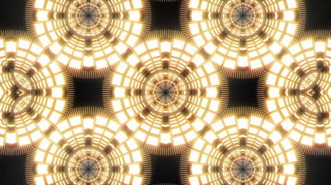 VJ Loop Abstract Warm Lights 32 库存影片 51444040