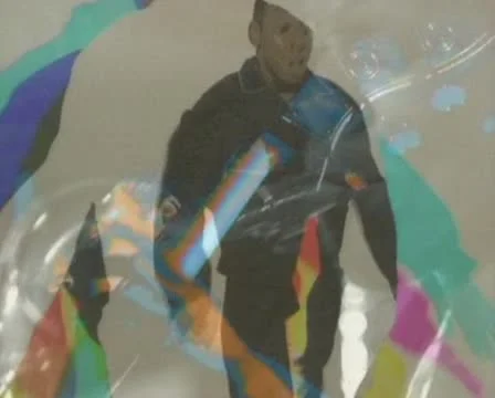 VJ Loop Acid Jazz Dancer and Sax Player Stock Footage 12192907