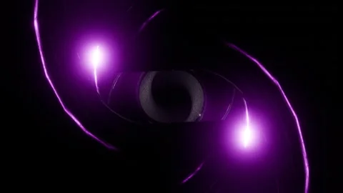 VJ Loop Ambient Portal 4K - Hypnotic Music Background Animation Pink Video stock 293045687