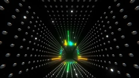 VJ Loop Analyzer Tunnel Stock Footage 101779209