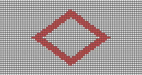 Vj Loop Animation Of Pixel Mosaic 2 Stock Footage 168186697