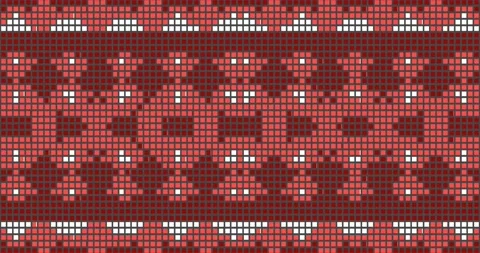 Vj Loop Animation Of Pixel Mosaic 3 Stock Footage 168186725