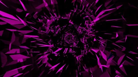 VJ Loop Awesome Pulsating Tunnel. Stock Footage 166685921