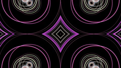 VJ Loop background animated circles Video stock 172507209