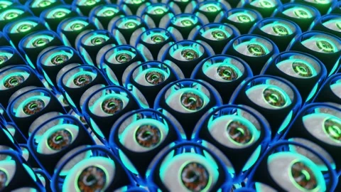 VJ Loop background for Halloween. Jumping pupils of the eyes. Glow. Stock Footage 159395643