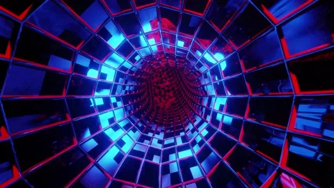 VJ loop background high speed motion tun... | Stock Video | Pond5