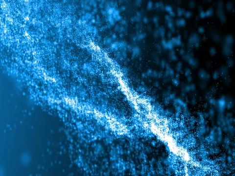 Vj Loop Blue Noise Stock Footage 77372490