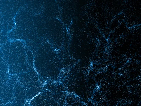 Vj Loop Blue Noise wall Stock Footage 77372789
