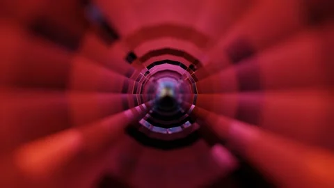 VJ Loop Blur Endless High Speed Tunnel Video stock 202299164