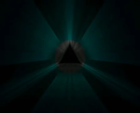 VJ Loop - Burst of Triangular Light Stock Footage 12319449