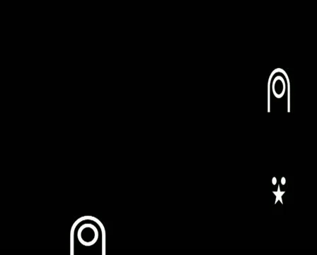 VJ Loop - Character Symbols scrolling Stock Footage 12320721