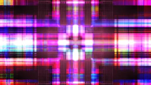 VJ Loop Check Grid Lines Stripes Cross Abstract Plaid Pattern Stock Footage 153391104