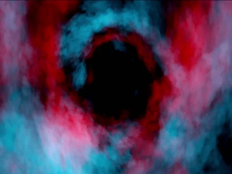 Vj Loop Clouds Tunnel Stock Footage 76883014