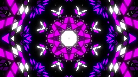 VJ Loop Color Kaleidoscope 5 库存影片 56739752