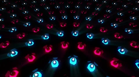 VJ Loop Color LEDs 2 库存影片 56247379