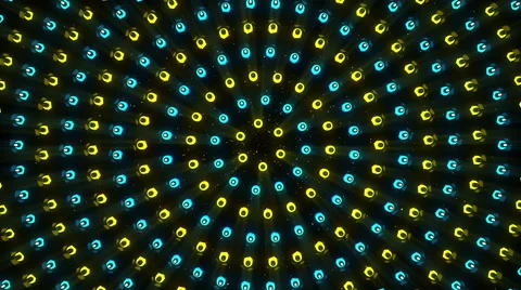 VJ Loop Color LEDs 3 库存影片 56247456