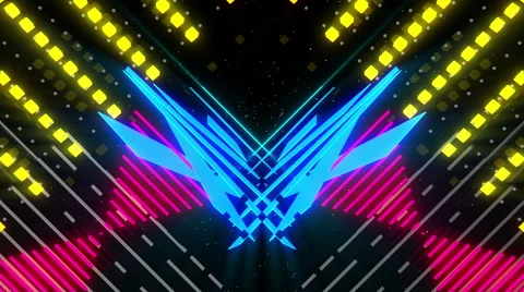 VJ Loop Color Symmetry 5 库存影片 56421030