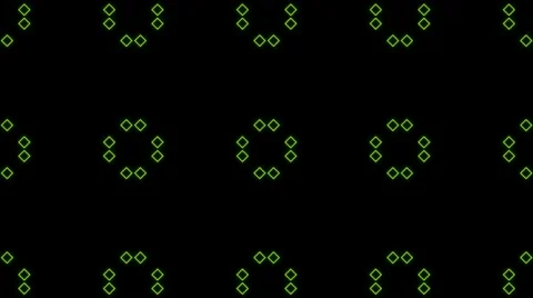 VJ Loop colorful triangles and x 库存影片 49593594