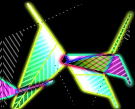 VJ LOOP - Crazy Laser Lines Stock Footage 42127017