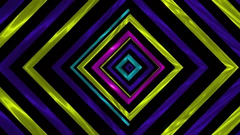 VJ LOOP DIAMOND COLORS Stock Footage 160596243