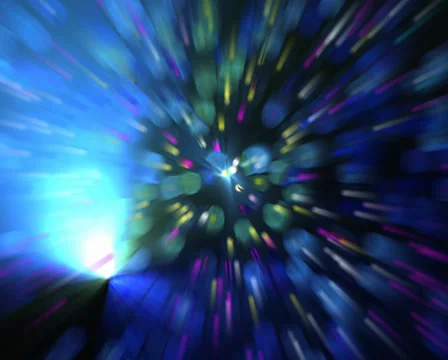 VJ LOOP - Dreamy Time Travel Stock Footage 30540268