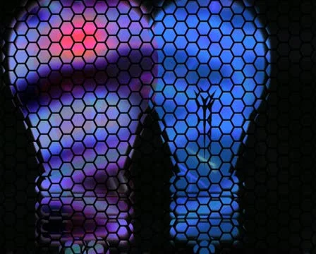 VJ Loop - Electric lightbulbs Stock Footage 12320752