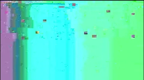 Vj loop error colors Stock Footage 23347810