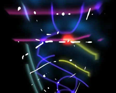 VJ Loop - Fast Flash lines Stock Footage 12320704