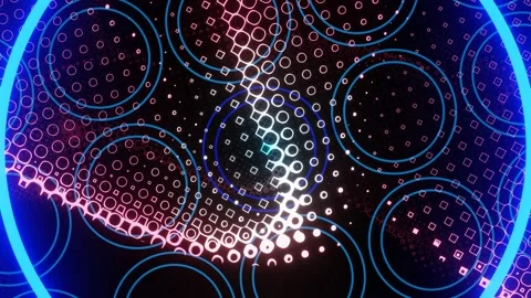 VJ Loop Flight of Circles August 2021 H.264 4K. Stock Footage 158194975