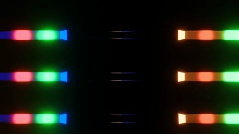 VJ LOOP flight of laser beams Stock Footage 162439795