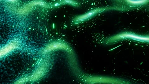 VJ Loop the flow of abstract waves. 스톡 동영상 159044673