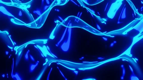 VJ Loop the flow of abstract waves. Stock-Footage 159267491