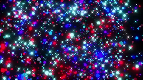 VJ Loop Flying Particles 1 库存影片 61282285