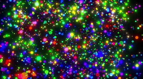 VJ Loop Flying Particles 2 Video stock 61282305