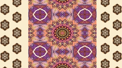 Vj loop footage 2022 Mandala Stock Footage 170505634