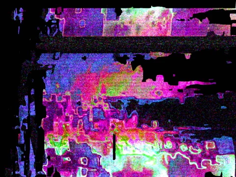 Vj Loop Glitch Video stock 77253775