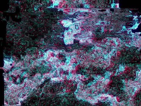 Vj Loop Glitch Stock Footage 77254160