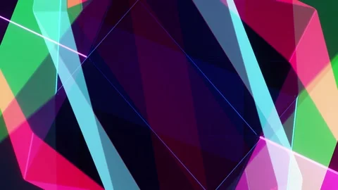 Vj Loop Iridescence Of Colors 4K Stock Footage 158035812