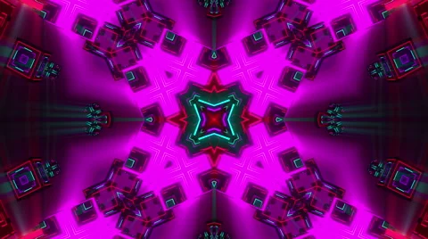 VJ Loop Kaleidocubes 4 库存影片 61282438