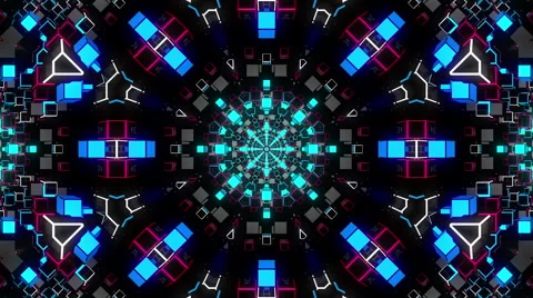 VJ Loop Kaleidoscope 02 库存影片 53053399