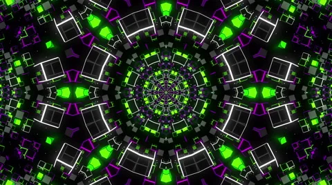 VJ Loop Kaleidoscope 06 库存影片 53053499