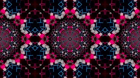 VJ Loop Kaleidoscope 08 库存影片 53056861