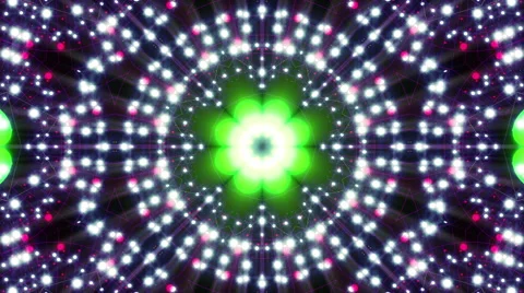VJ Loop Kaleidoscope 10 库存影片 52000366