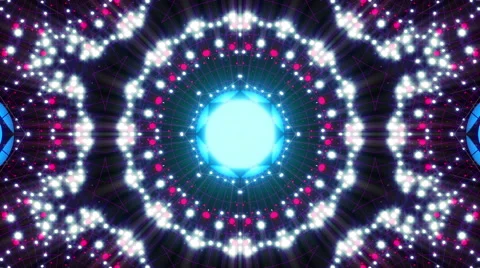 VJ Loop Kaleidoscope 11 库存影片 52000437
