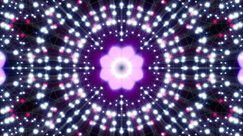 VJ Loop Kaleidoscope 12 库存影片 52000505