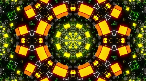VJ Loop Kaleidoscope 12 库存影片 53057023