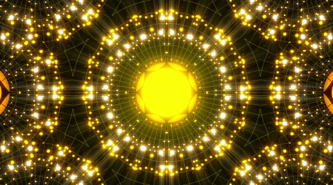 VJ Loop Kaleidoscope 13 库存影片 52000600