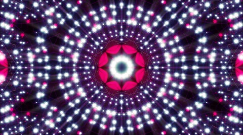 VJ Loop Kaleidoscope 14 库存影片 52000698