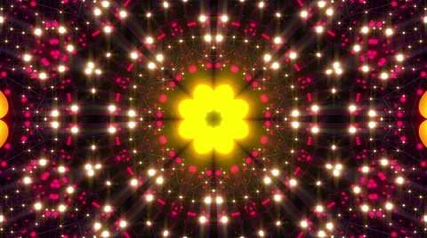VJ Loop Kaleidoscope 19 库存影片 52002380