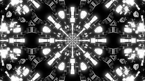 VJ Loop Kaleidoscope 19 Video stock 53061927